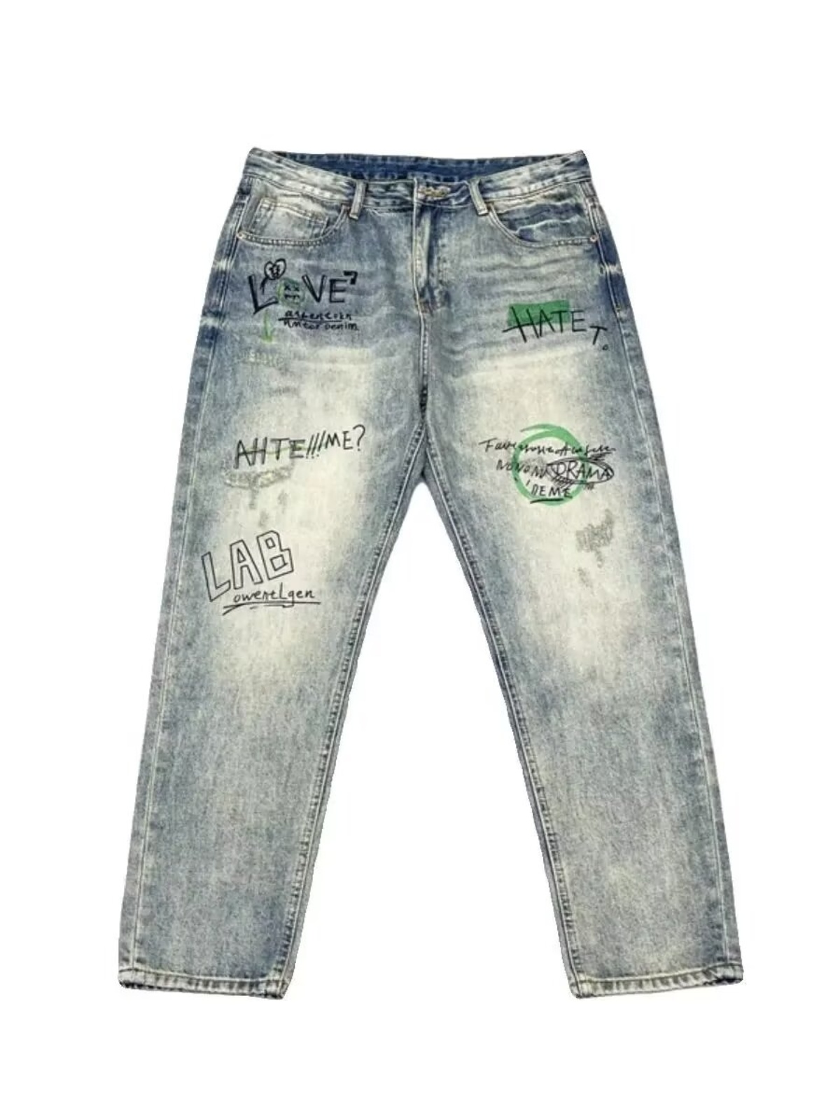 Retro American Streetwear Men' - Streetwear Brand Jeans recension och pris