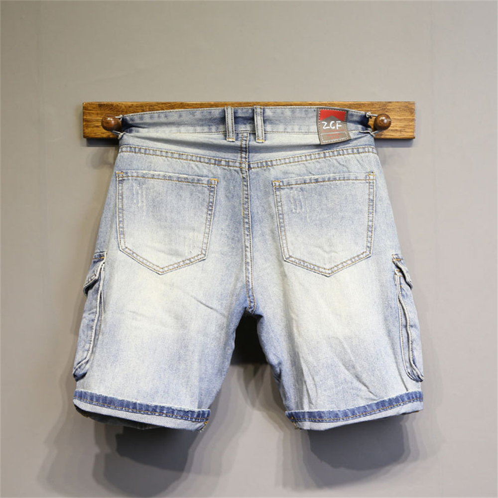 Fashion Brand Men Jeans Shorts - Streetwear Brand Jeans recension och pris