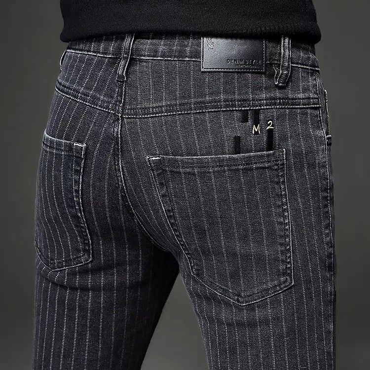 Striped Jeans 2025 Men's Trend - Streetwear Brand Jeans recension och pris