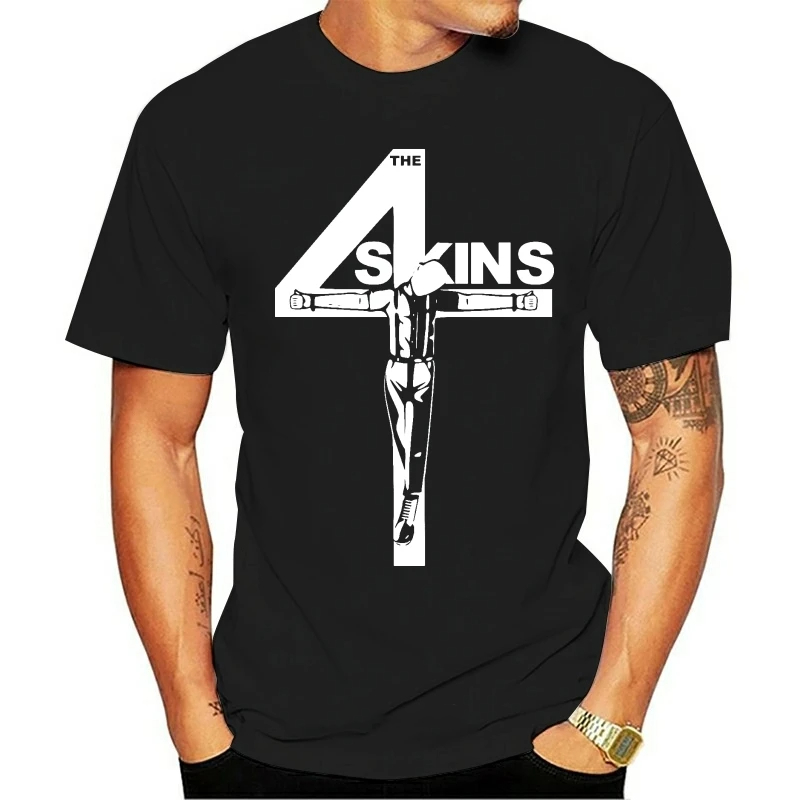 The 4 Skins Oi T Shirt Uk Punk - Streetwear Brand Uk recension och pris