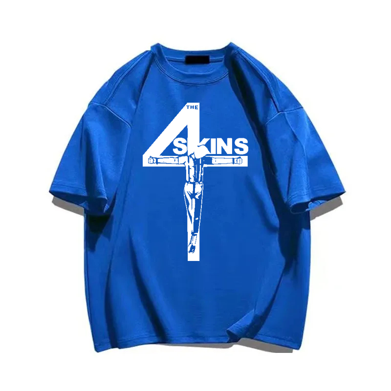 The 4 Skins Oi T Shirt Uk Punk - Streetwear Brand Uk recension och pris