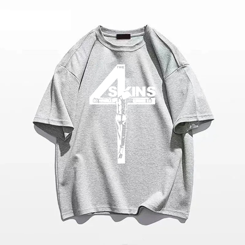 The 4 Skins Oi T Shirt Uk Punk - Streetwear Brand Uk recension och pris