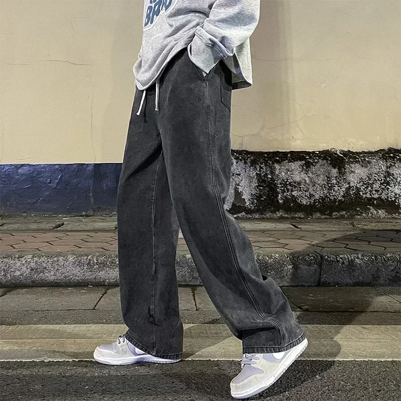 New Streetwear Loose Jeans Men - Streetwear Brand Jeans recension och pris
