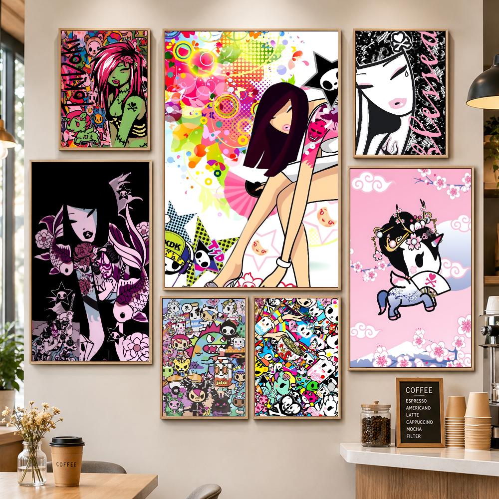 Brand Tokidoki Kawaii Fashion  - Streetwear Brand Poster recension och pris