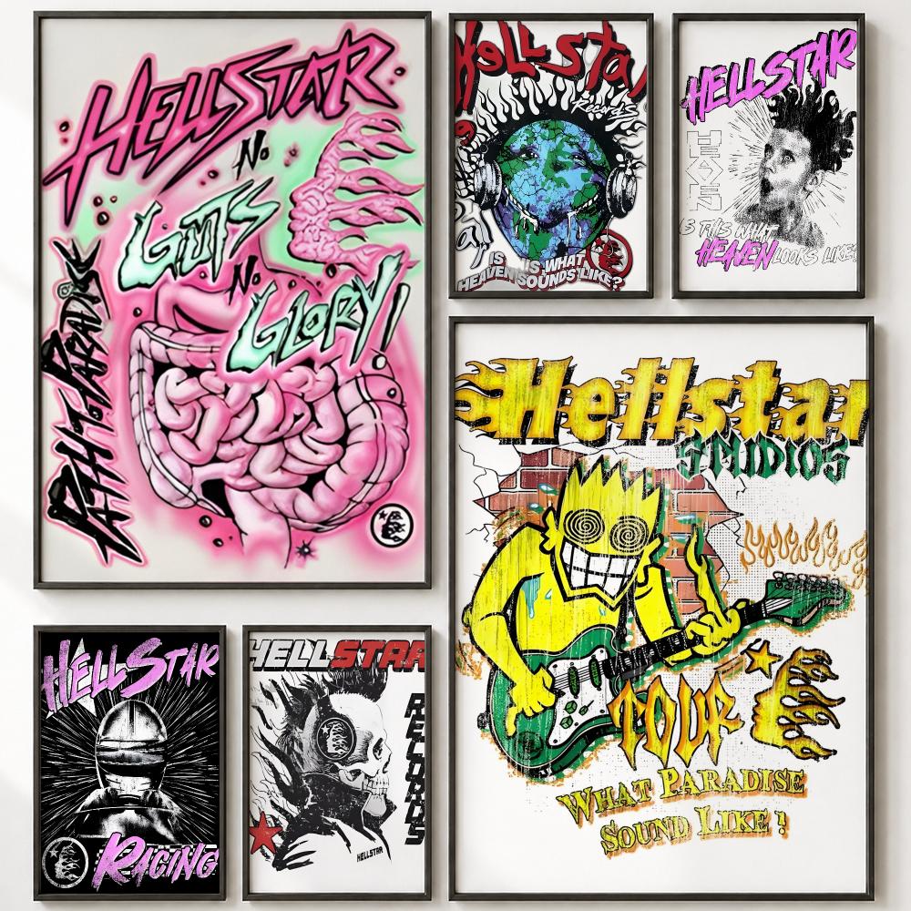 Streetwear Brand Hellstar Post - Streetwear Brand Poster recension och pris