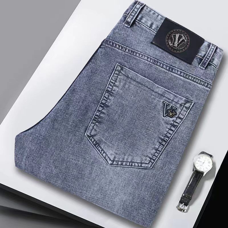 Summer Thin Jeans denim Street - Streetwear Brand Jeans recension och pris