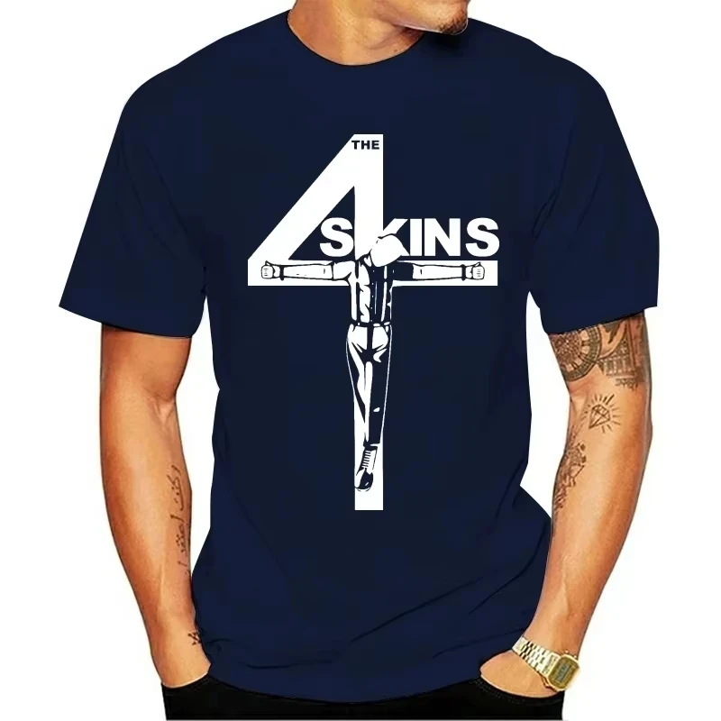 The 4 Skins Oi T Shirt Uk Punk - Streetwear Brand Uk recension och pris