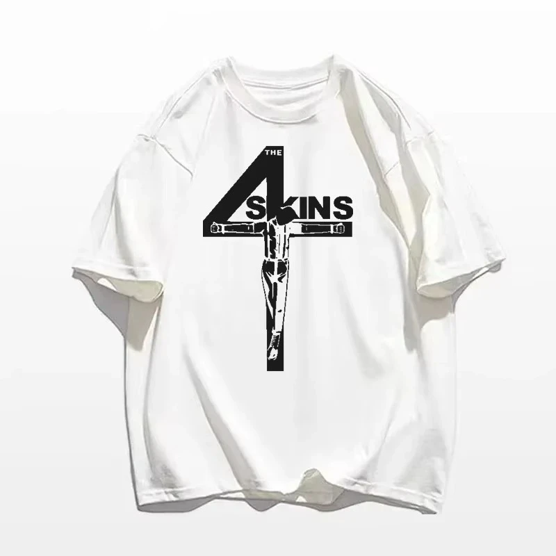 The 4 Skins Oi T Shirt Uk Punk - Streetwear Brand Uk recension och pris